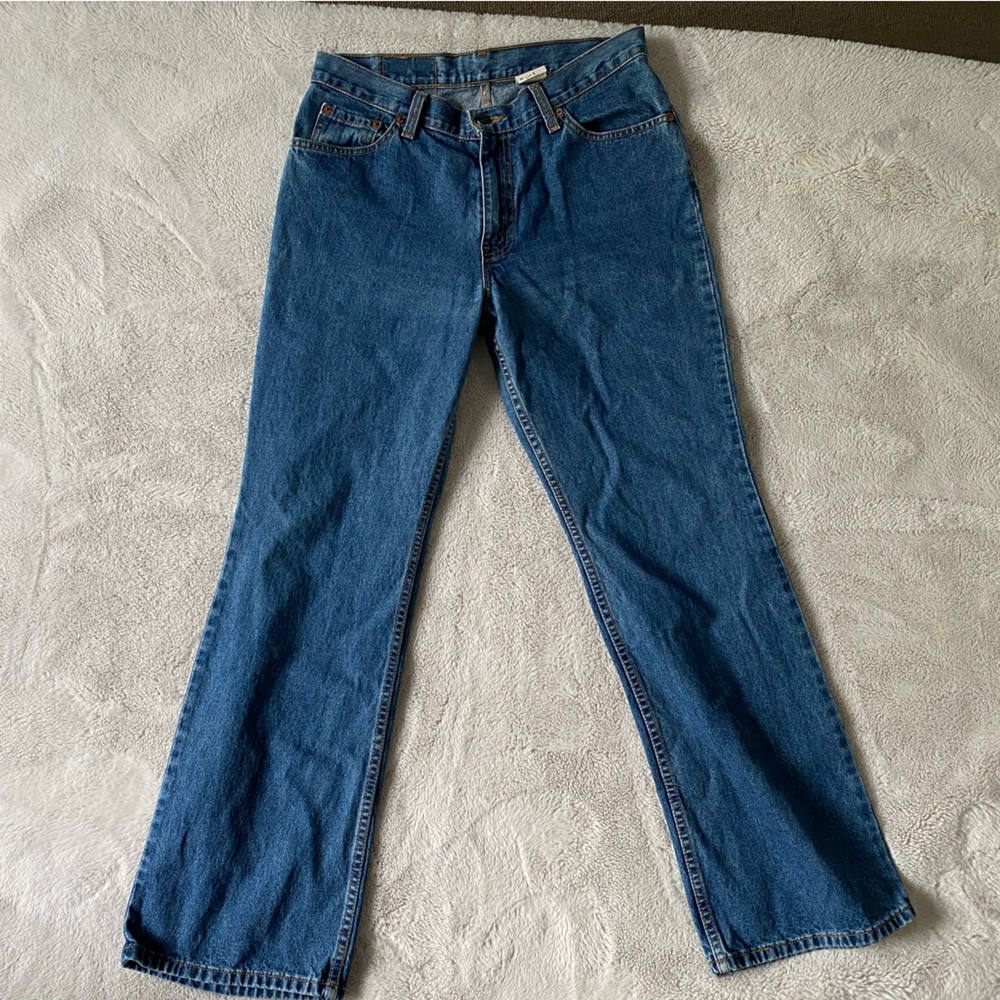 Levi's white tab rare True Vintage 90s Women's Boot Cut Jeans - Blue